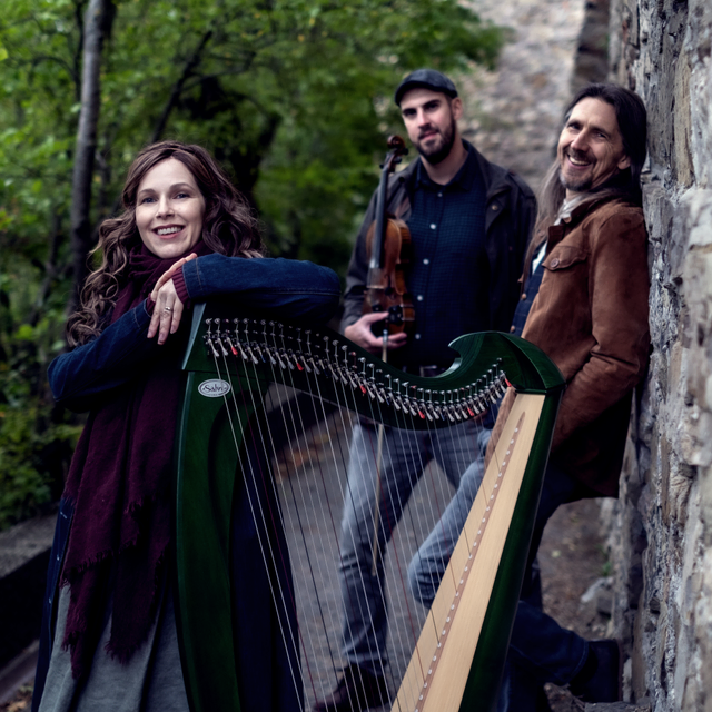 Danika Ruso, Fabio Mancini und Bernhart Ruso sind "Spinning Wheel". | Foto: Jan Lederer