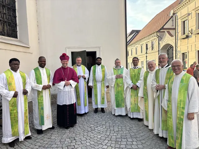Pater Clemens Hainzl wurde im Horner Becken feierlich willkommen geheißen. | Foto: Pfarrverband