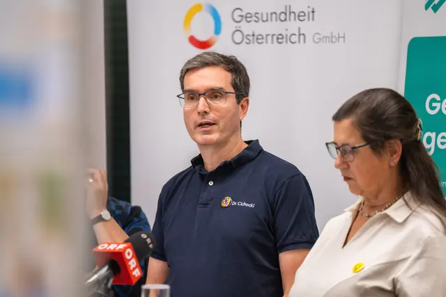 Martin Cichocki ist Mitgründer und ärztlicher Leiter des PVE Sonnwendviertel. | Foto: BMASGPK/Habermann