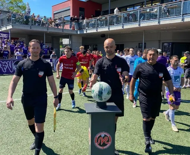 Topspiel in der Regionalliga West im April 2025. 1.200 Zuschauer bei SVG Reichenau gegen Austria Salzburg. Endstand 0:0. | Foto: SVR