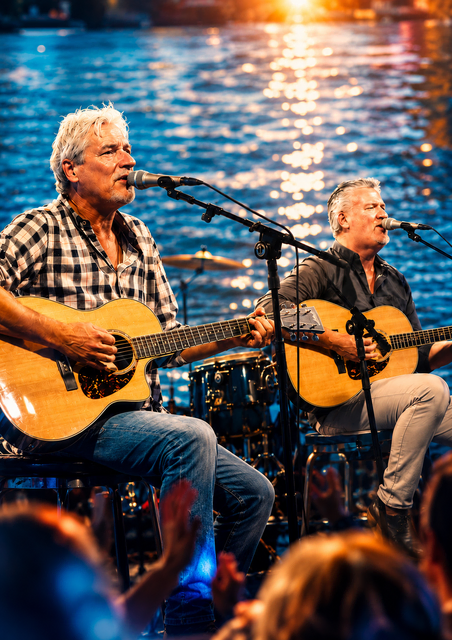 "De Zwa" rocken am 3. Dezember die Bühne in Seiersberg-Pirka. | Foto: mema/KI