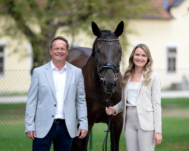 Karl Kronberger und Hanna Puchinger. | Foto: Pferdezentrum