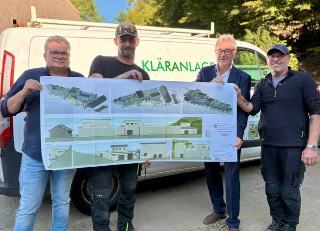 Die Fertigstellung der gesamten Kläranlage ist für Dezember 2027 geplant. | Foto: Markus Kahrer
