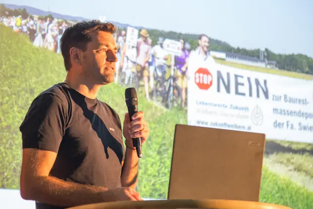 Seit mehr als zwei Jahren sorgt das Projekt einer Baurestmassendeponie zwischen Weibern und Aistersheim für heftige Diskussionen. | Foto: Lebenswerte Zukunft Weibern-Aistersheim