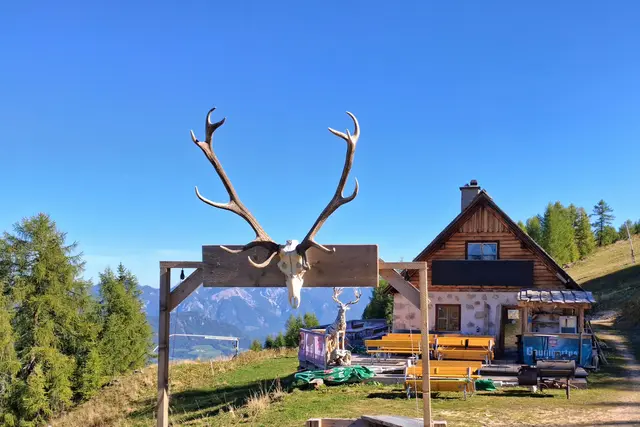 ...die Hirschkogelhütte hat schon geschlossen.