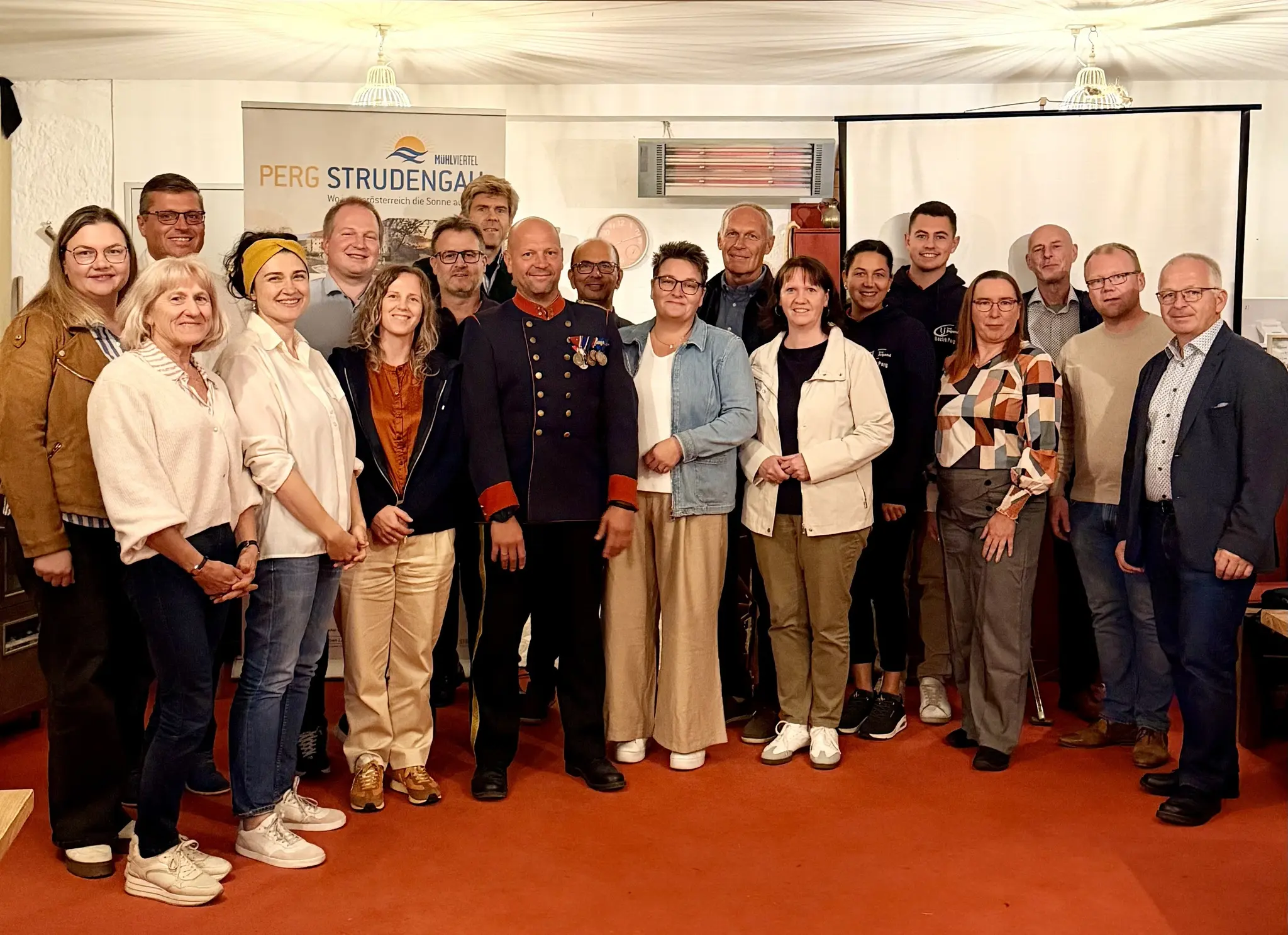Meeting at Clam Castle: Three new LEADER projects launched - | Perg