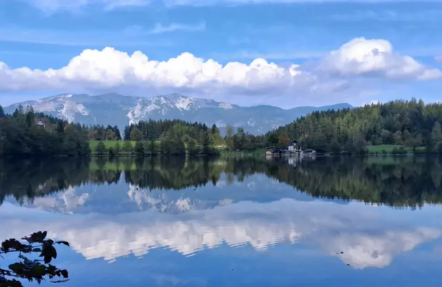 ...das Tote Gebirge im Spiegelbild.