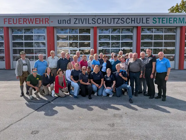 Eine Station war der Besuch der Feuerwehr- und Zivilschutzschule in Lebring. | Foto: BST Gery Richter