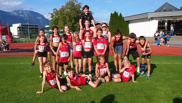 Die jüngeren Leichtathleten vom SV Reutte schlugen sich beim Kids-Cup tapfer und konnten einige Stockerlplätze erzielen. | Foto: Witting
