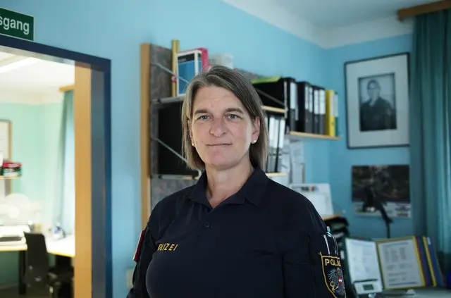 Die neue Nr. 1 der Polizei Grimmenstein: Renate Vollnhofer | Foto: Santrucek