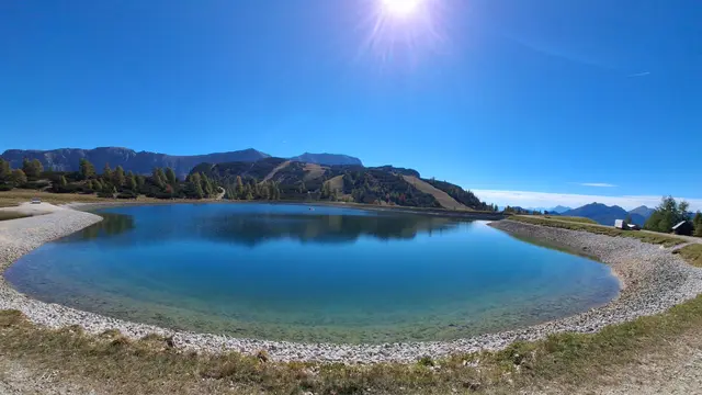 ...Speicherteich auf der Hutterer Höss.