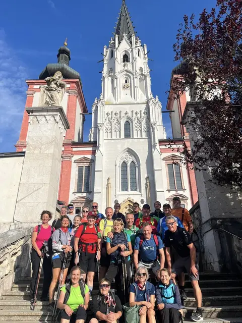Vor der Basilika in Mariazell | Foto: Matthäus Ebenhofer jun.