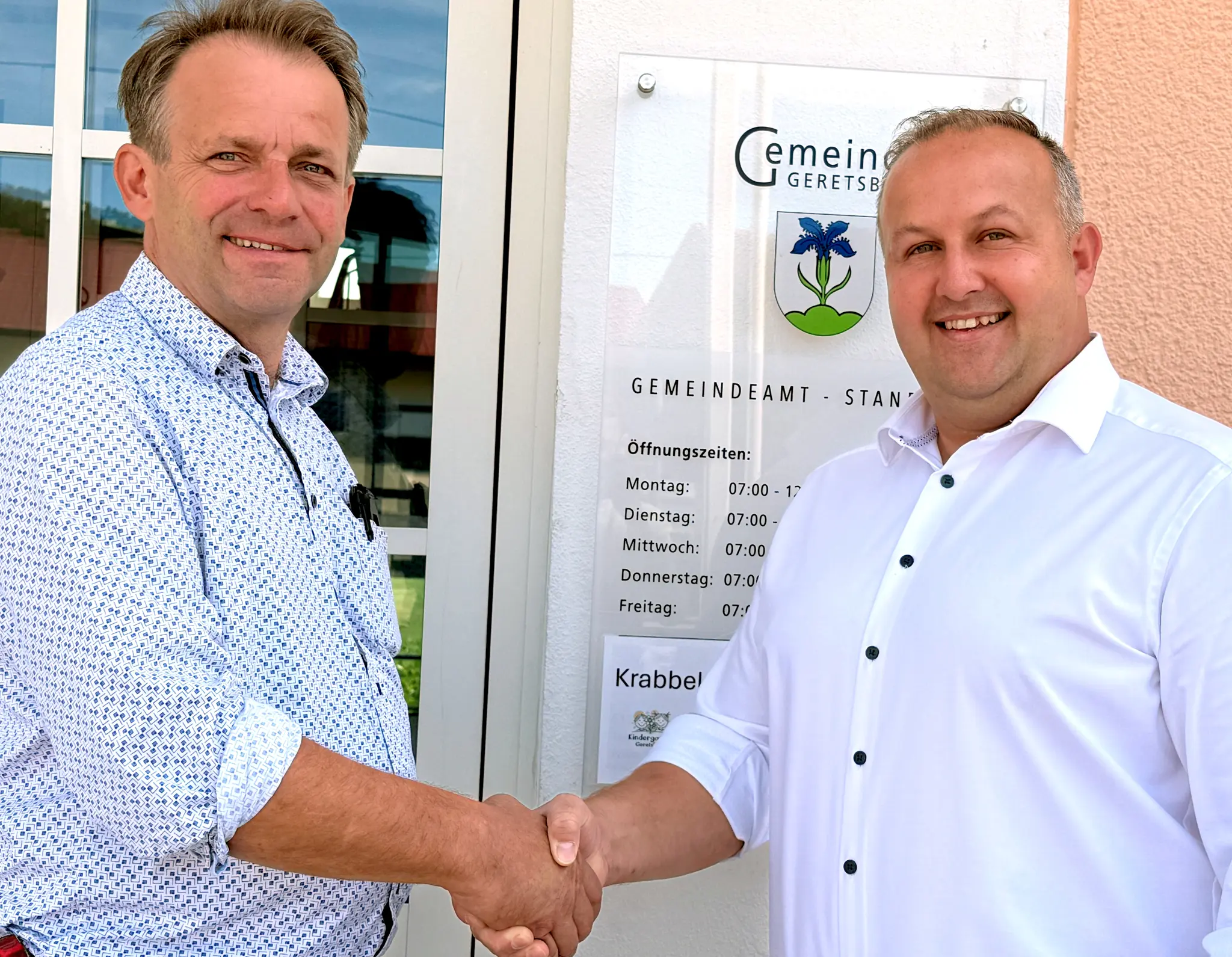 Thomas Aigner takes responsibility: Geretsberg has a new mayor - | Braunau