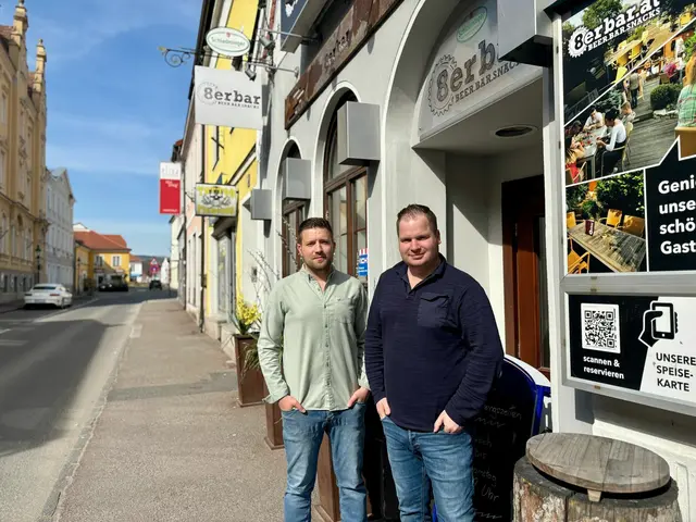 Die Betreiber: Patrik Beck und Christoph Schönhacker. | Foto: Markus Kahrer
