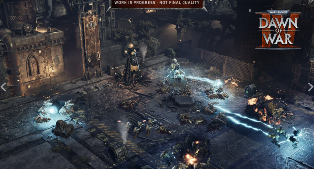 Wer interessiert ist, kann sich für die Close Beta von Warhammer 40K: Dawn of War 4, die zwischen dem 21. bis 26. Oktober 2026 stattfindet, anmelden. | Foto: KING Art /  Deep Silver