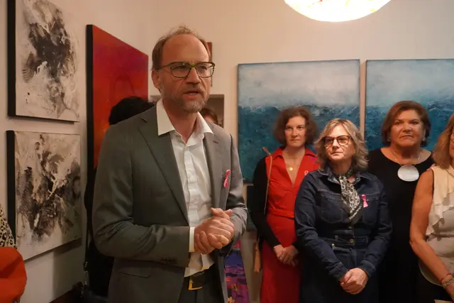 Marco Hassler Präsident der Österreichischen Krebshilfe Burgenland | Foto: MeinBezirk/Barbara Babonitsch-Diewald
