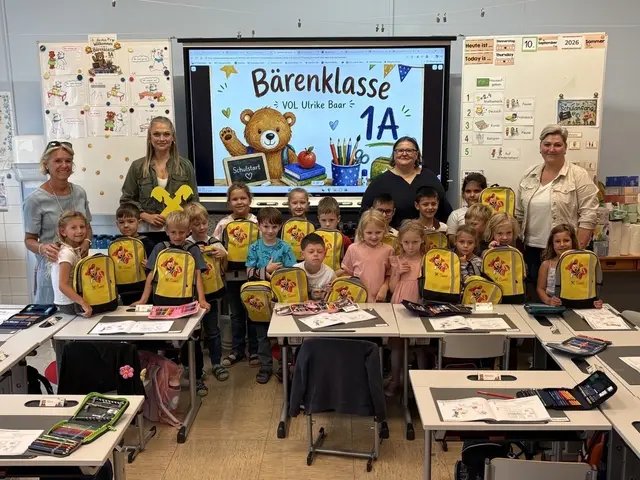 Mit Sumsi-Rucksäcken gings ins neue Schuljahr. | Foto: RRB Mödling