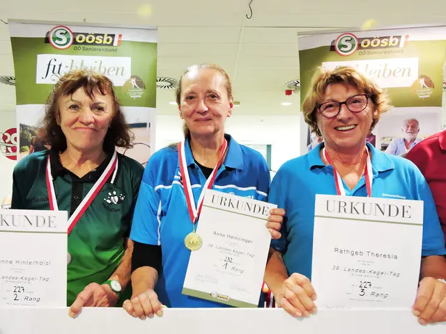 MarianneHinterhölzl , Anna Heinzinger, Thersia Rathgeb (v. li.). | Foto: O.Ö. Seniorenbund