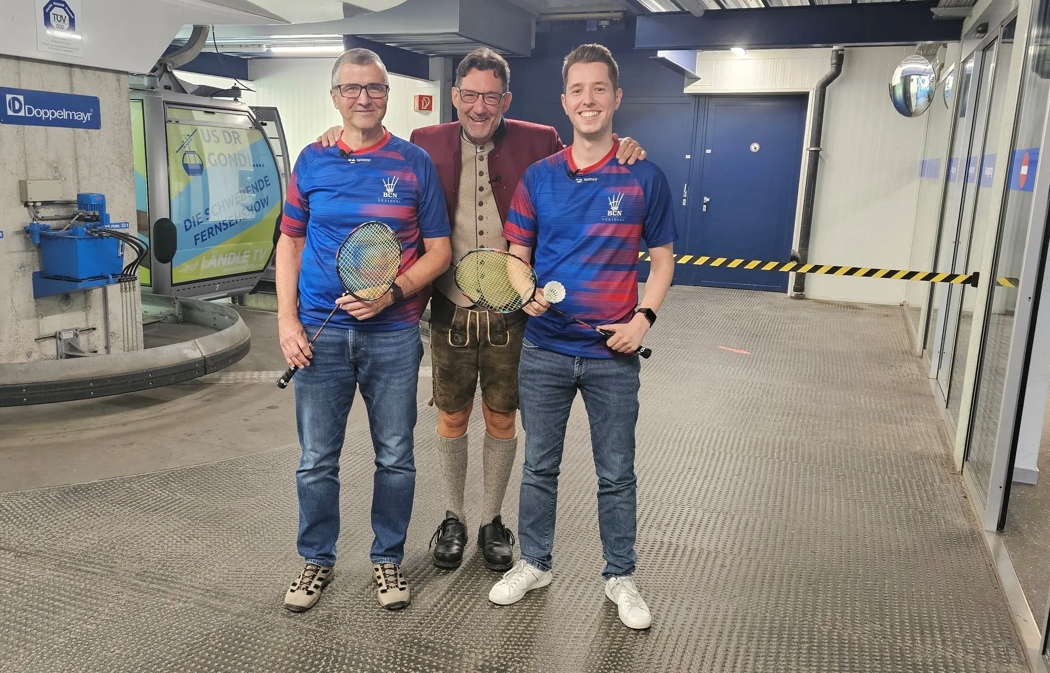 Sebastian Schwald and Ernst Aßmann Revive Badminton Club Nüziders