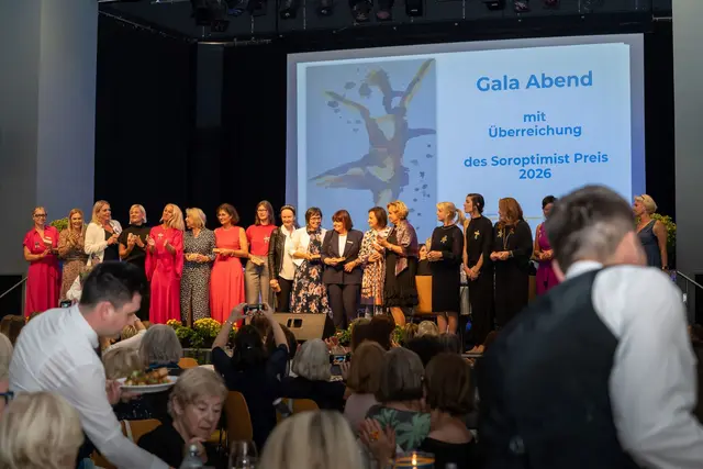 Der Gala-Abend war ein gesellschaftlicher Höhepunkt des Deutschsprachigen Frauentreffens 2026. | Foto: Soroptimist Club