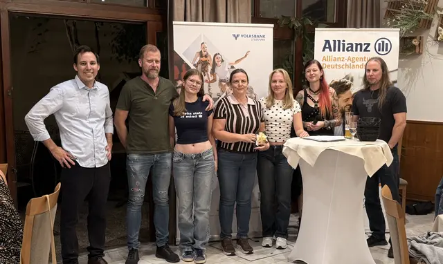 Die „Fam-Gang“ durfte sich über den ersten Platz freuen.