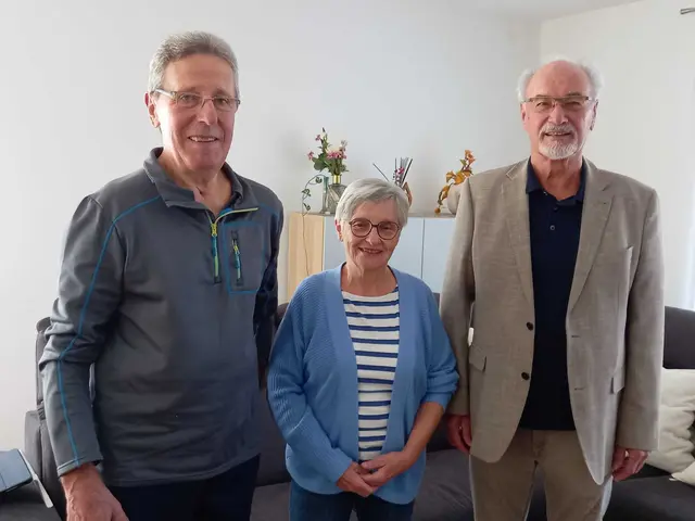 Illich Franz, Sprengelbetreuerin Elisabeth Kern und Obmann Stv: Erich Döcker. | Foto: NÖ’s-Senioren - Seitenstetten