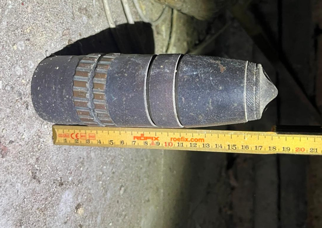 Dachbodenfund in Simmering: Arbeiter entdecken sprengstoffverdächtiges Objekt. (Symbolbild) | Foto: LPD Wien