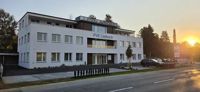 Das neue Primärversorgungszentrum in Lieboch wurden am 1. Oktober offiziell eröffnet. Es befindet sich in der Packer Straße 144. | Foto: MEILAND Management GmbH