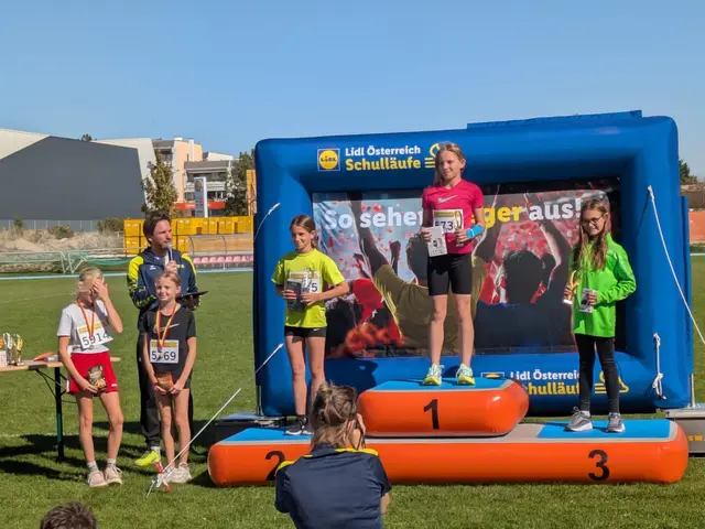 Einige Schülerinnen und Schüler der 1S konnten sich beim Schullauf in Eisenstadt für das Bundesfinale im Juni 2027 qualifizieren. | Foto: BG/BRG Mattersburg