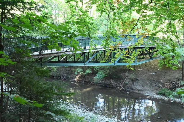 Die 1876 erbaute Albrechtsbrücke