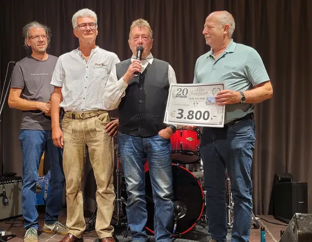 vlnr.: Wolfgang Illinger, JoHannes Sprickler, Franz Spiessberger, Hans Moser | Foto: Wir Helfen-Neukirchen