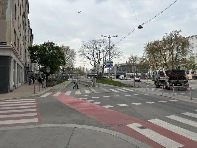 Der Zebrastreifen in der Favoritenstraße Höhe Schelleingasse könnte regenbogenfarben werden. | Foto: Nathanael Peterlini/MeinBezirk