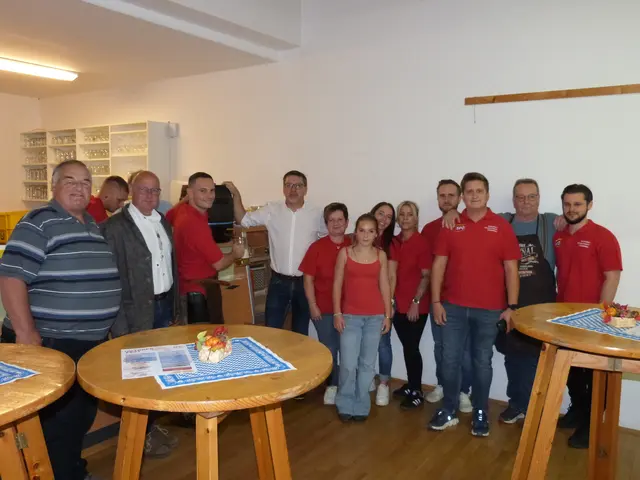 Das Team der SPÖ Lindgraben freute sich über die zahlreich erschienenen Gäste im Gemeindezentrum.  | Foto: Vanessa Wittmann