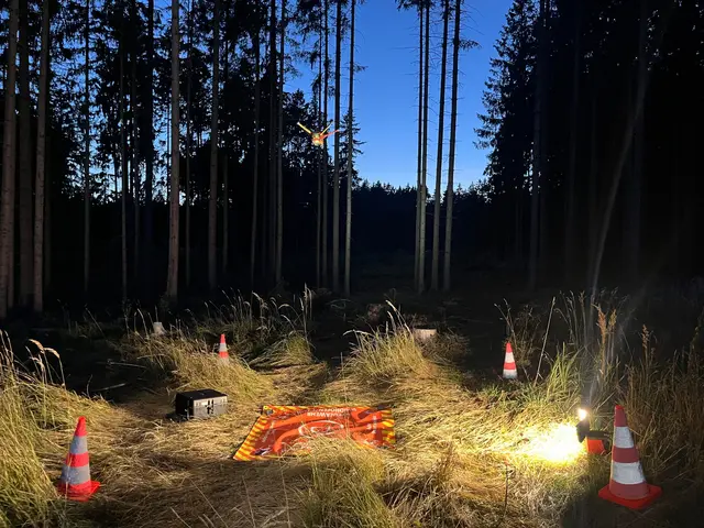Start einer Feuerwehrdrohne | Foto: FF Waidhofen/Thaya