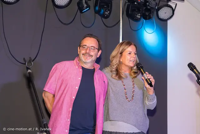 Obfrau Stellvertreter Walter Pozzobon und Obfrau Angela Wolf (vlnr). | Foto: cine-motion.at / R. Ivanek