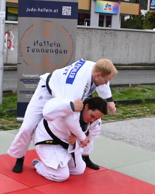 Die Halleiner Judokas zeigten ihr Können. | Foto: Josef Wind