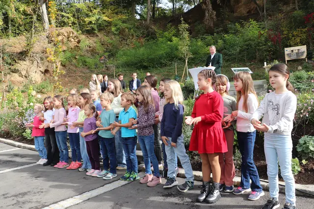 Die Kinder der VS Tobelbad  | Foto: Edith Ertl
