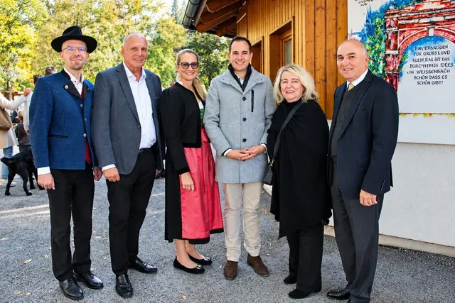 Martin Felber, Franz Ofner-Winkler, Katharina Pachzelt, Bürgermeister Manuel Zusag, Alexandra Kreiderits-Farkas und Johann Pidlich. | Foto: treilaf