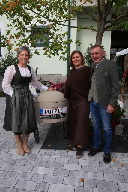Sonja, Richard und Katharina Putz 