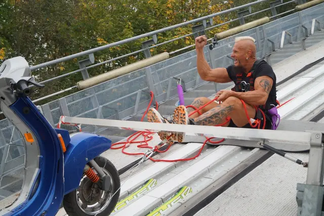 Das Gestell hatte ein Gesamtgewicht von fast 90 Kilogramm. | Foto: Günter Schachermayr