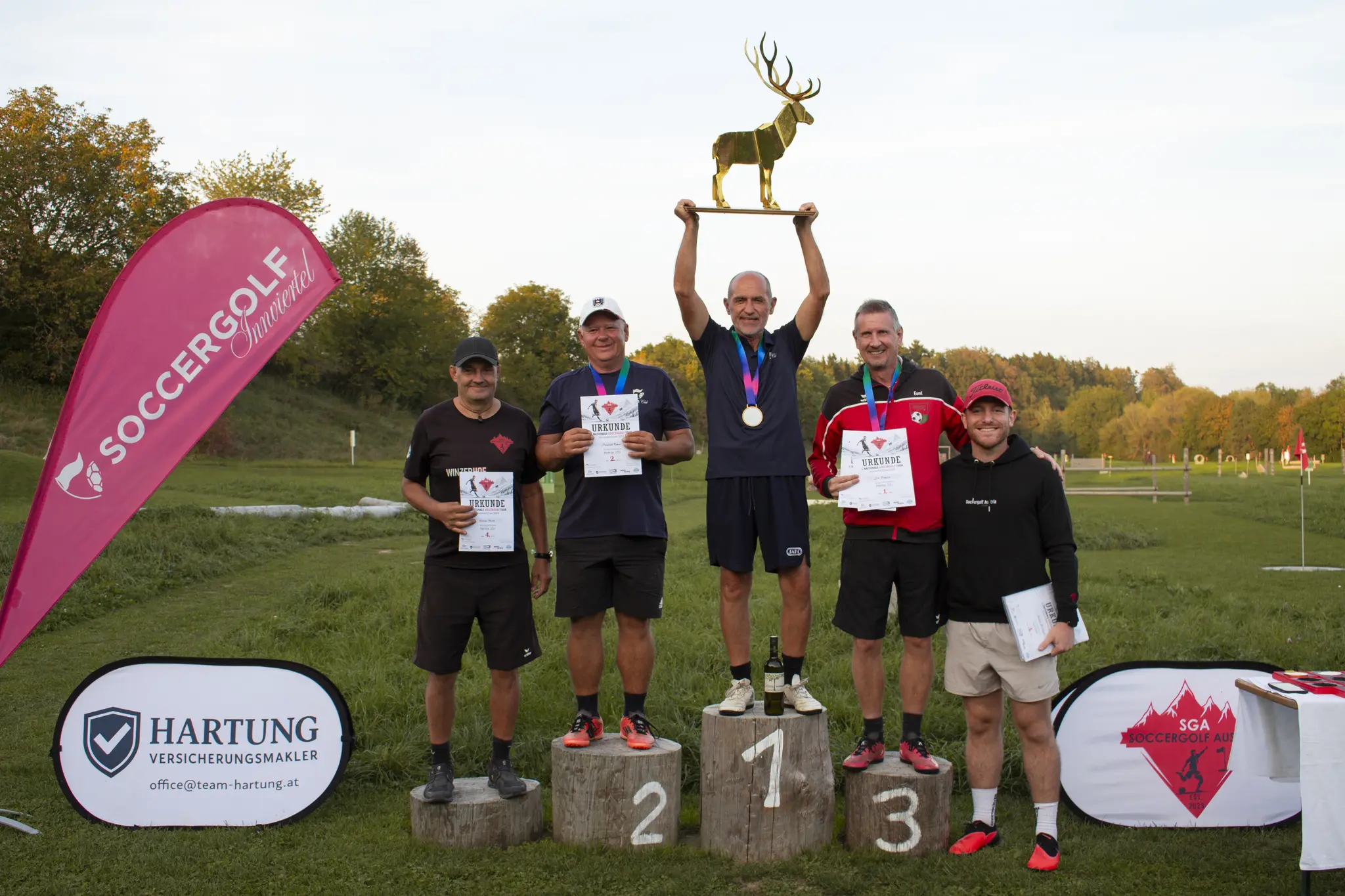 Four gold and three silver medals: “Soccergolf Innviertel” sweeps the ...