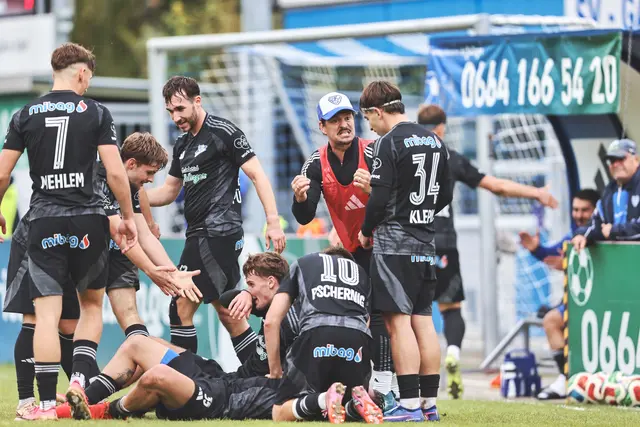 Was für ein Spiel der "Galliatoren": Die Elf von Trainer Michael Mehlem investierte viel und schnappte sich in der Schlussphase noch den verdienten Dreier. | Foto: Reischl