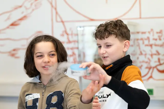Im Vienna Open Lab können Kinder ihre eigenen Experimente durchführen. | Foto: WIENXTRA/Barbara Mair