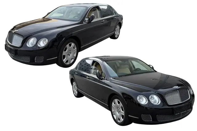 Versteigert wird auch der edle Bentley von Heino &amp; Hannelore.  | Foto: Benedict Bartsch