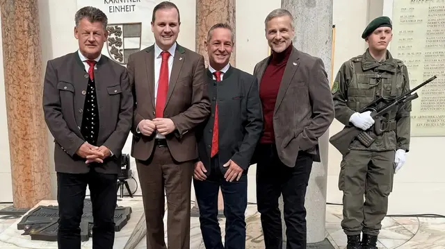 Vizebürgermeister Patrick Jonke nahm an den Feierlichkeiten zum 10. Oktober teil. | Foto: Büro Vizebürgermeister Jonke
