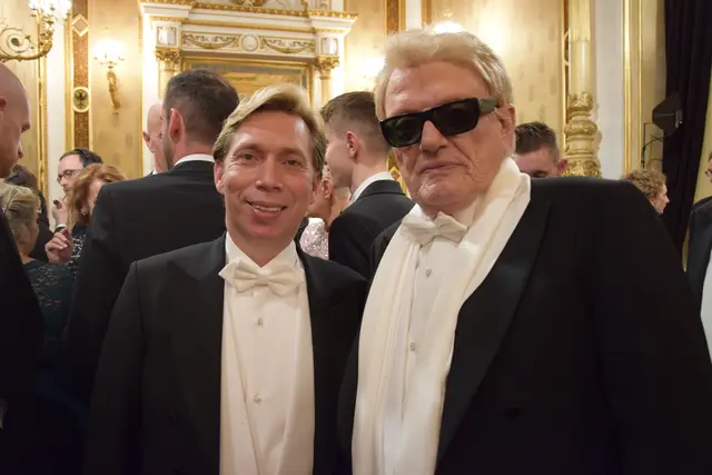 Manager Helmut Werner und Heino (Archivbild) | Foto: Patricia Hillinger