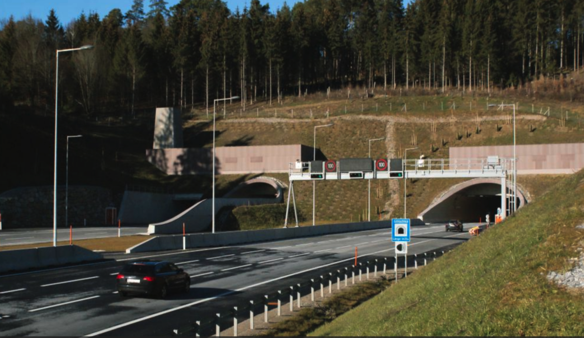 Bei Tunnelsperre Götschka: Ampelsteuerung in Unterweitersdorf wird ...