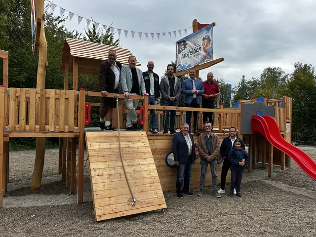 Die "Queen Mary" stach am 10. Oktober im Kremspark in Ansfelden in "See". | Foto: Stadtgemeinde Ansfelden