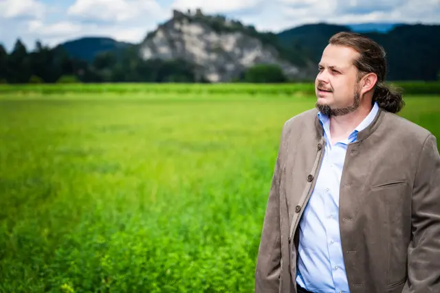 Im Mittelpunkt seiner Kandidatur stehen drei zentrale Anliegen: Wasserversorgung sichern, Wirtschaft stärken und Ehrenamt fördern. | Foto: KK/SPÖ Griffen