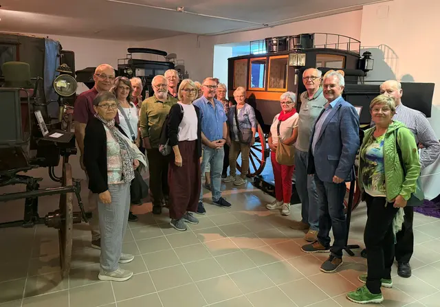 Auf Entdeckungsreise: Mehr als 40 Senioren der Ortsgruppe Wetzelsdorf-Erdberg erkundeten die Museen in Laa an der Thaya. | Foto: NÖ Senioren